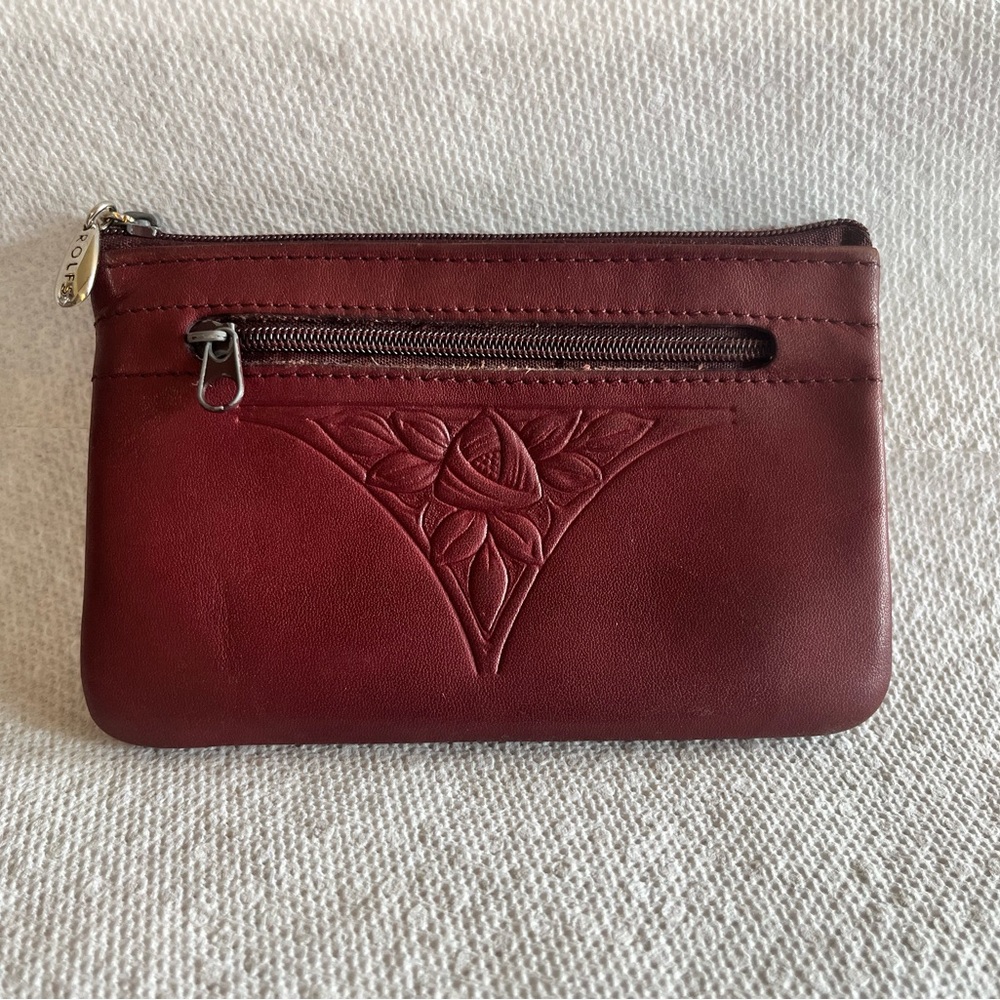 Rolfs leather change purse
